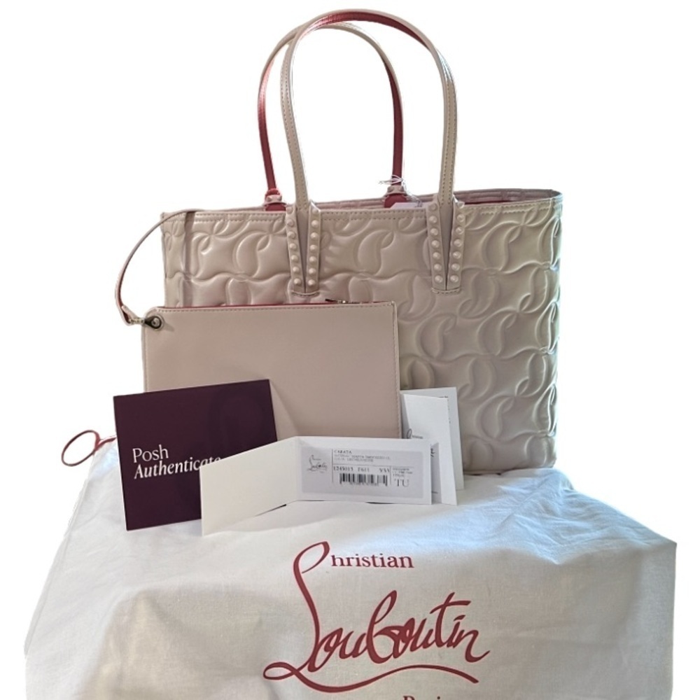 NEW Christian Louboutin, new with SKU Tag & Dustbag. AUTHENTICATED, NWT, SKU - Picture 2 of 16